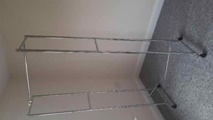 Photo of free Like new Metal clothes rail (Byfleet KT14) #2