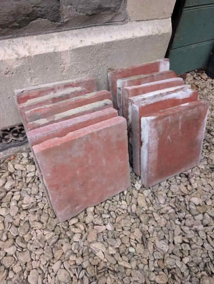 Photo of free 12 x chunky 9-in quarry tiles (Bear Flat, Bath BA24) #2