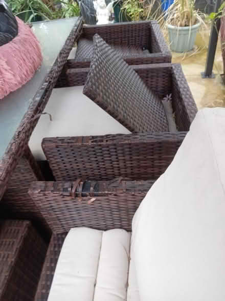 Photo of free Ratten garden table and chairs (Puds3 LS13) #4