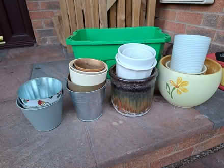 Photo of free A selection of indoor plant pots (Kirkby Thore CA10) #1