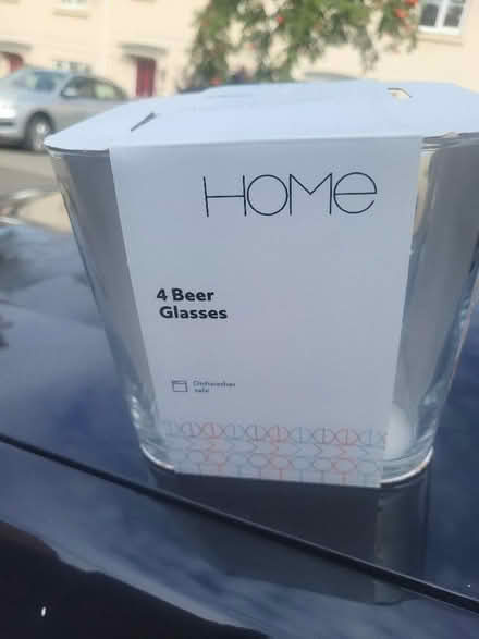 Photo of free 4 x pint beer glasses (Whaddon GL52) #1
