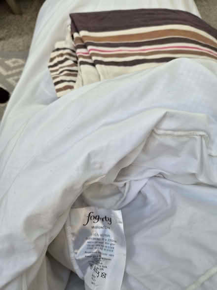 Photo of free Superking 10.5tog duvet and cover (Abermule SY15) #1