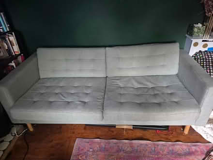 Photo of free Grey Sofa (Blanchardstown Village) #1