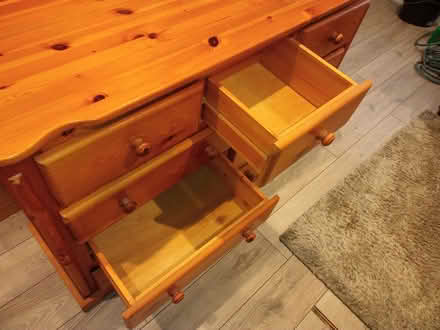 Photo of free Pine chest of drawers (Ellesmere Port CH65) #1