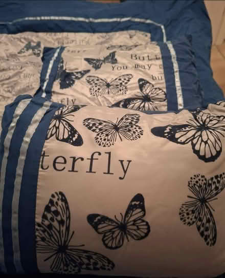 Photo of free Bedspread and matching cushions (Holmewood S42) #2