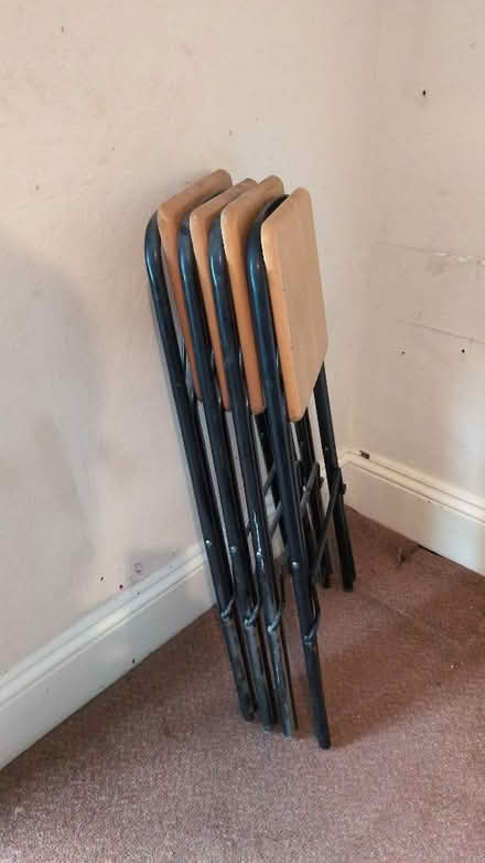 Photo of free Folding high stools (4) (Starbeck HG2) #2