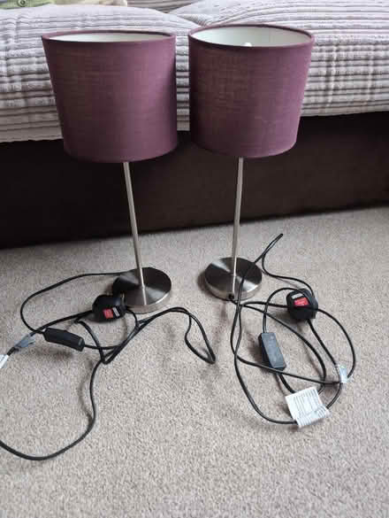 Photo of free Pair of lamps (Rainford, St Helens WA11) #1