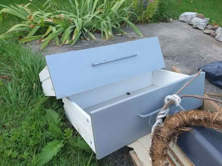 Photo of free Bookcase, paint, roofing felt and adhesive, loose drawers (Kenn Road BS21) #2
