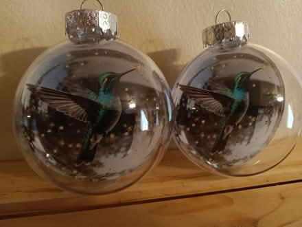 Photo of free Hummingbird Christmas Ornaments (Cliffwood Beach) #1