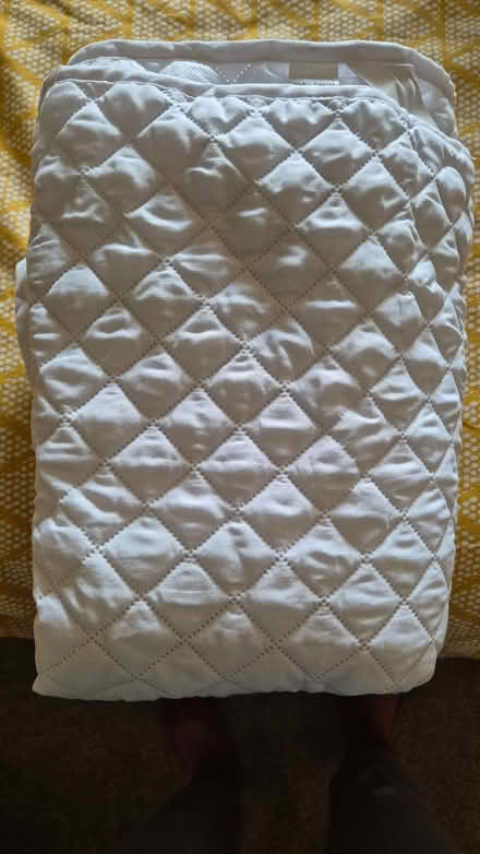 Photo of free Double bed sized Habitat mattress cover (Werrington PE4) #1