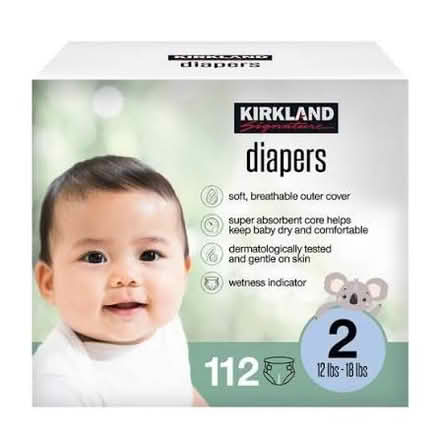 Photo of free Size 2 Costco Diapers (Fallsgrove/Rockville) #1