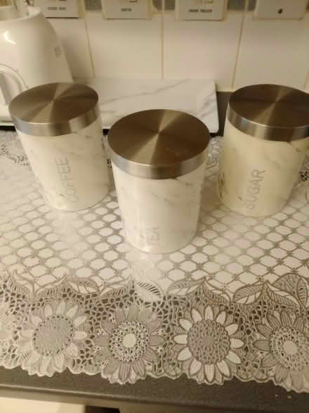 Photo of free Tea sugar coffee canister (South ockendon RM15) #1