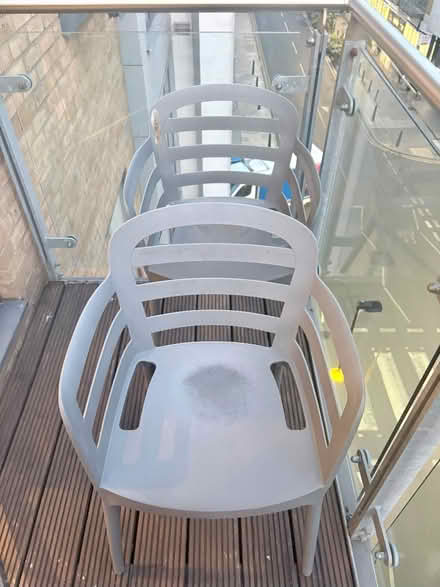 Photo of free 2 outdoor chairs (E3 3gu) #1