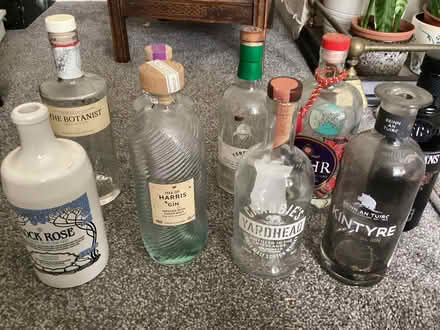 Photo of free Decorative Gin bottles (Upton CH49) #1
