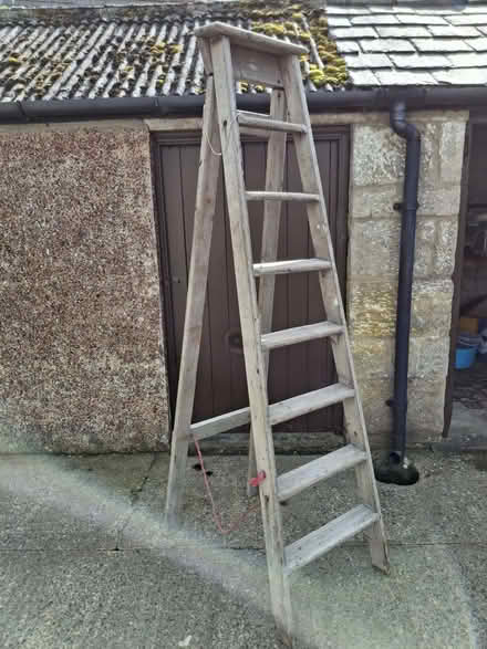 Photo of free Vintage step ladders (West Bradford BB7) #1