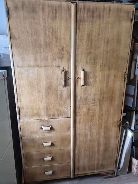 Photo of free Solid Wood Double Wardrobe with drawers (Isleworth TW7) #2