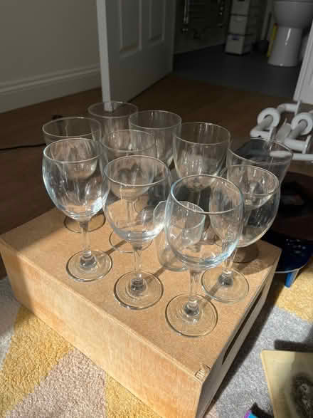 Photo of free Assorted wine glasses (Barton le clay MK45) #1