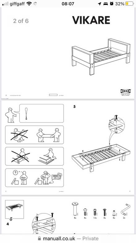 Photo of free Childrens Ikea Bed extendable (Rutherglen G73) #4