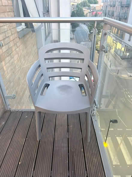 Photo of free 2 outdoor chairs (E3 3gu) #2