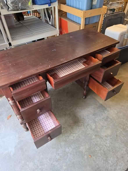 Photo of free Mahogany Desk (North Adams) #2