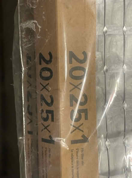 Photo of free 20 x 25 x 1 furnace filters (Halfmoon, NY) #2