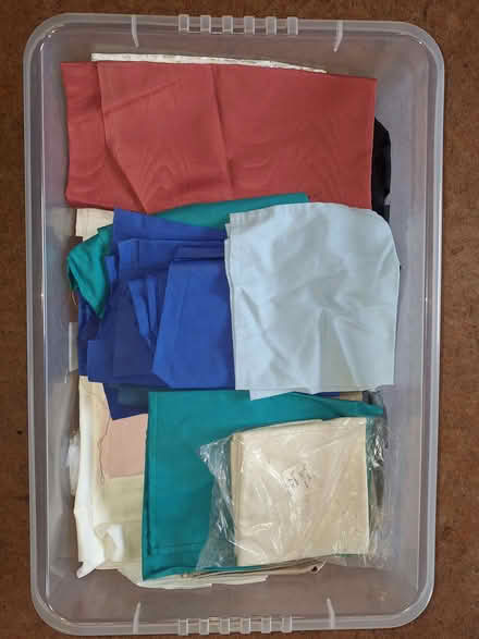 Photo of free Box of fabric pieces (Stockethill AB16) #1