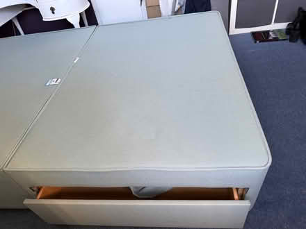 Photo of free Double divan base with 2 drawers (Sandygate S10) #1