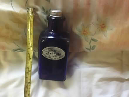 Photo of free Blue glass bottle with screw top (Central Lancaster LA1) #1