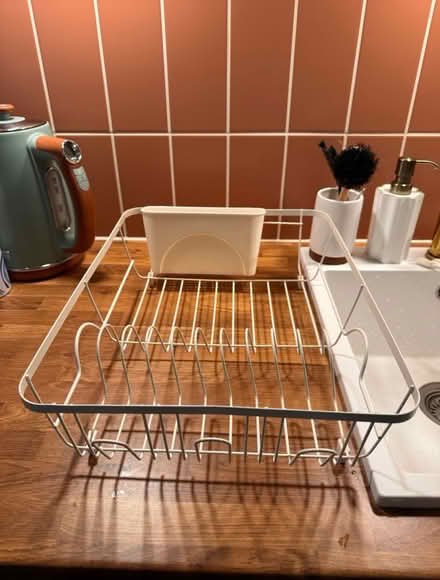 Photo of free White wire dish drainer (Lark lane L17) #1
