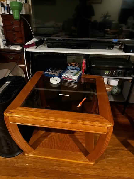 Photo of free Glass console tables (Near Barnes nobles, stop nshop) #2