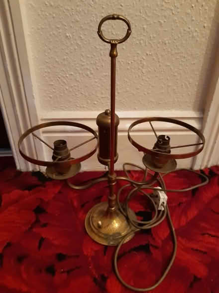 Photo of free Vintage Double Arm Student Lamp for Restoration (Bournemouth BH1) #1
