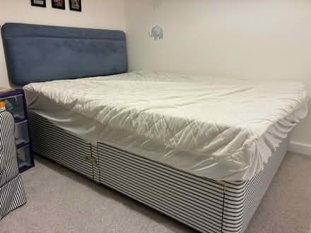Photo of free Double bed with mattress (Knowle B93) #2