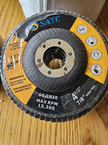 Photo of free Grit Flap Discs (Earlswood RH1) #4