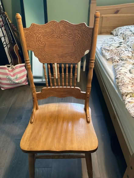 Photo of free Wooden Chair (Queens Park BH8) #1