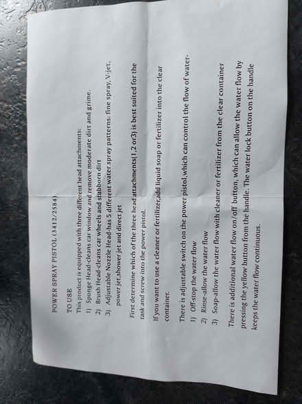 Photo of free Car Wash Kit (Penryn TR10) #1