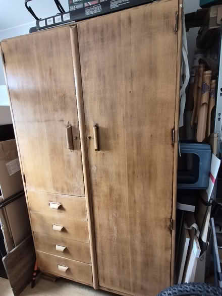 Photo of free Solid Wood Double Wardrobe with drawers (Isleworth TW7) #1