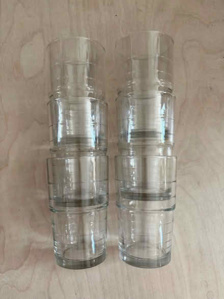 Photo of free 6 matching IKEA glass tumbler hibal (Peckham SE15) #2