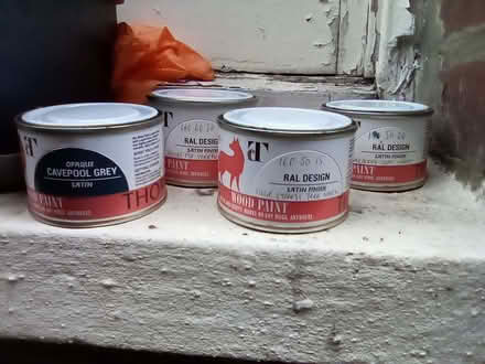 Photo of free Wood paint samples (4) (Bognor Regis PO21) #1
