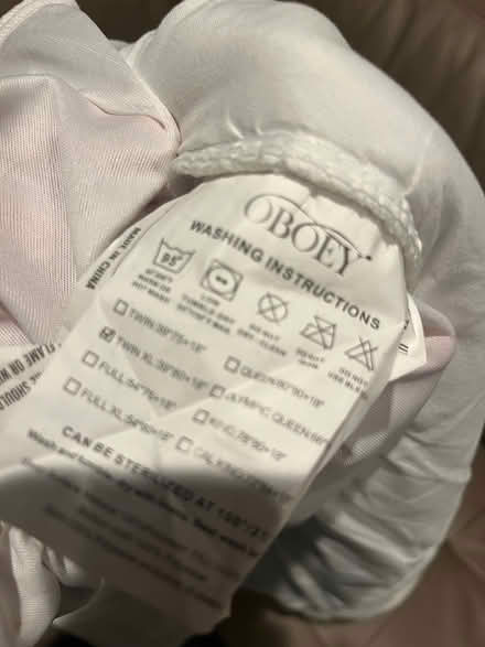 Photo of free Twin xl mattress cover (Chevy Chase DC) #1