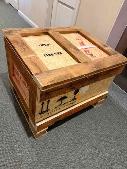Photo of free Wooden Crate (Battersea SW11) #3