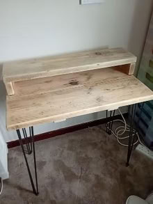 Photo of free Home Office Desk Reclaimed Timber (Roby L36) #1