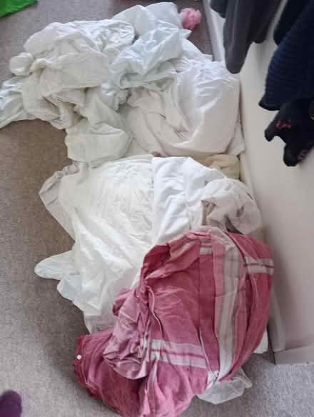 Photo of free Bag of bedding and sheets (Bricknells Meadow OX28) #1