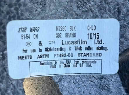 Photo of free R2-D2 kids bike helmet (Oakland) #3