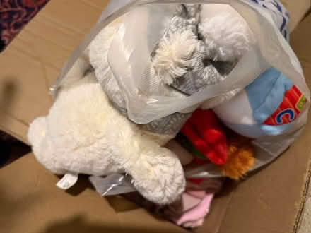 Photo of free Baby clothes mix size with toys (Westcroft MK4) #1