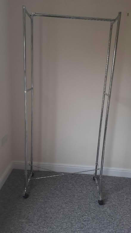 Photo of free Metal clothes rail (Byfleet KT14) #1