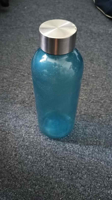 Photo of free Reusable 500ml+ plastic water bottle with metal cap (Ruislip HA4) #1