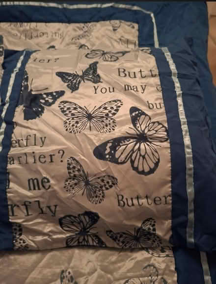 Photo of free Bedspread and matching cushions (Holmewood S42) #1