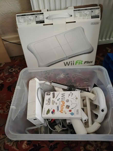 Photo of free Wii console and games including Wii fit platform (Heaton Park M25) #1