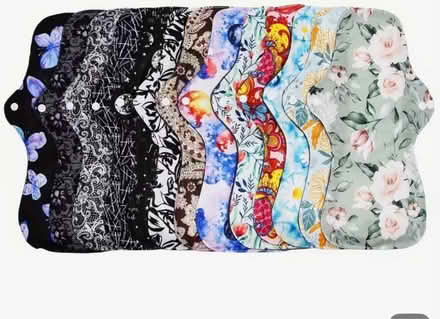 Photo of Bamboo or cotton sanitary cloth pad (Stockwell SW9) #1