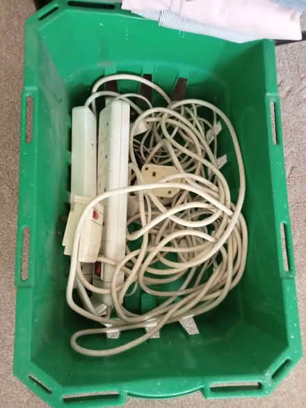 Photo of free Extension leads + crate (Drayton PO6) #1